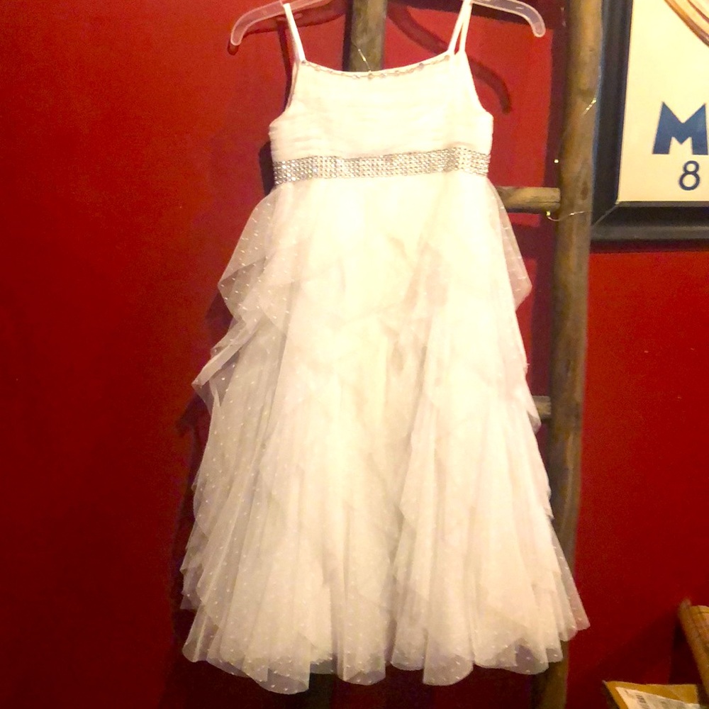 David’s Bridal flower girl dress